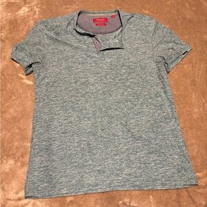 Bruno Milano Blue Heather Polo Shirt